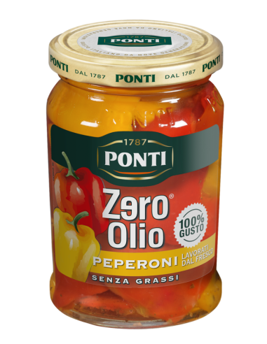 Ponti paprika õlivabas kastmes 290g