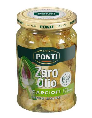 Ponti artišokid pipra ja sidruniga õlivabas kastmes 300g