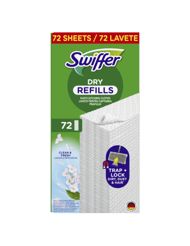 Swiffer Sweeper kuivad põrandalapid, 72 tk