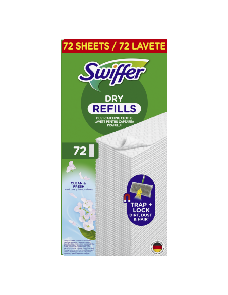 Swiffer Sweeper kuivad põrandalapid, 72 tk