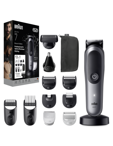 AIO7560 Braun Trimmeri Komplekt 13in1 piirel