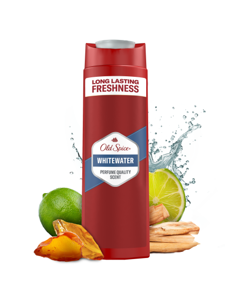 Old Spice Whitewater meeste dušigeel, 400 ml