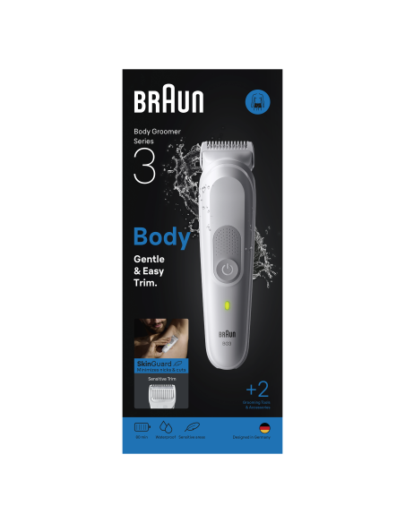 BG3500 Braun kehakarvade raseerimisseade (trimmer / piirel / pardel)