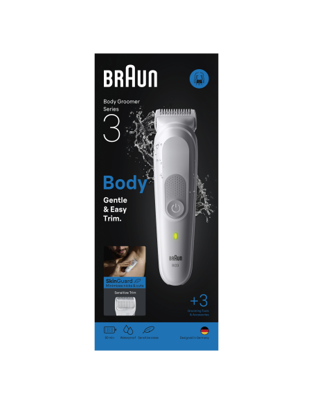 BG3530 Braun kehakarvade raseerimisseade (trimmer / piirel / pardel)