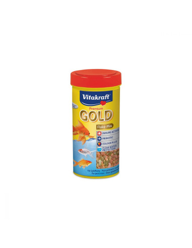 KAST 5 tk! Vitakraft helvessööt kuldkaladele 250ml/40g