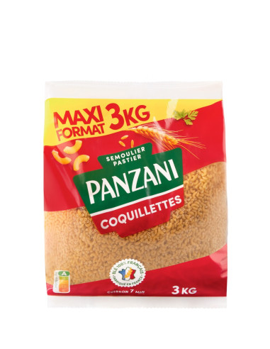 KAST 6 tk! Panzani Coquillette väikesed sarvekesed 3Kg