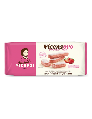 KAST 12 tk! Vicenzi ladyfingers küpsised Maasikas 200g