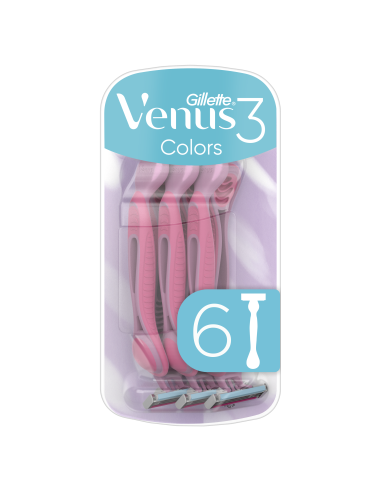 Gillette Venus3 Naiste Ühekordsed Raseerijad, 6 Tk Pakis