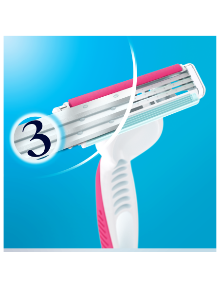 Gillette Venus3 Naiste Ühekordsed Raseerijad, 6 Tk Pakis