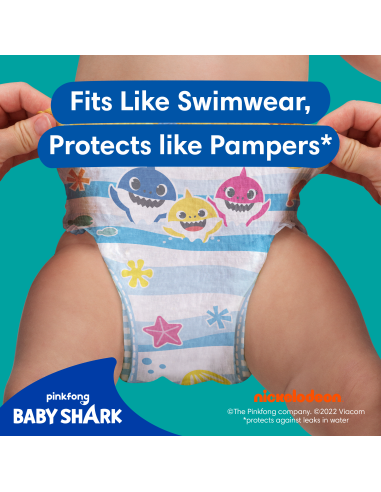 Pampers Pants Splashers, Suurus 4-5, 11...