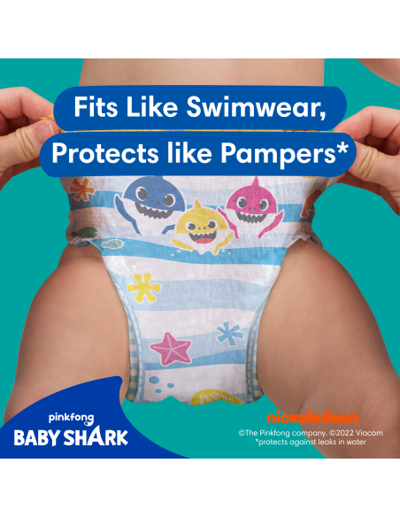 Pampers Pants Splashers, Suurus 4-5, 11 Ujumismähet, 9-15kg
