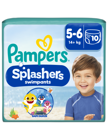 KAST 8 tk! Pampers Pants Splashers, Suurus 5-6, 10 Ujumismähet, 14+ kg