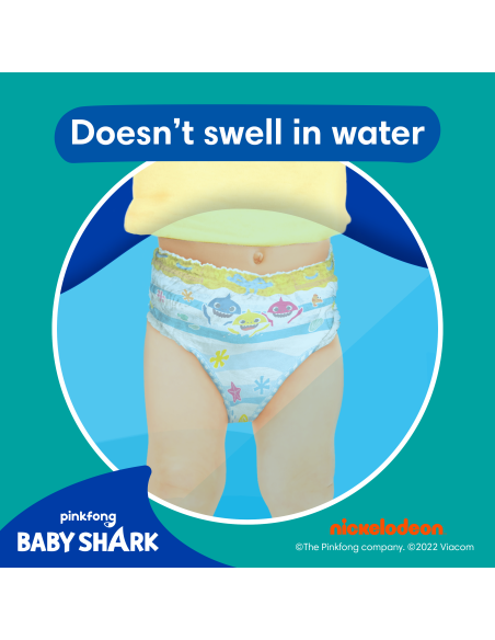 KAST 8 tk! Pampers Pants Splashers, Suurus 5-6, 10 Ujumismähet, 14+ kg