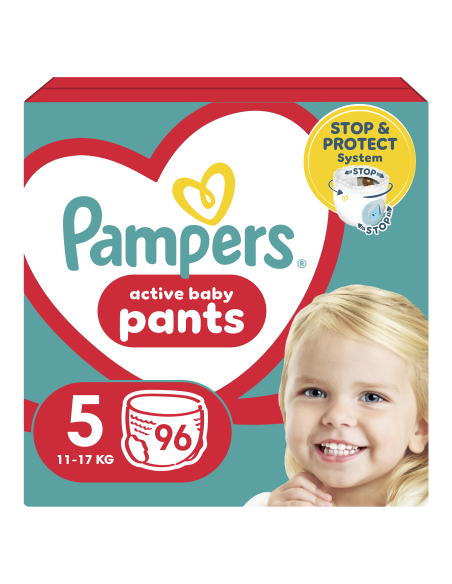 Pampers Pants Mähkmed, Suurus 5, 96 Mähet, 11-17 kg