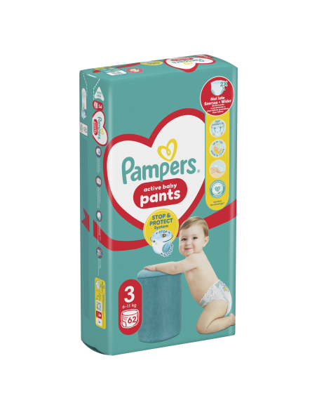Pampers Pants Püksmähkmed, Suurus 3, 62 Mähet, 6-11 kg