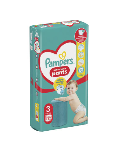 KAST 2 tk! Pampers Pants Püksmähkmed, Suurus 3,...