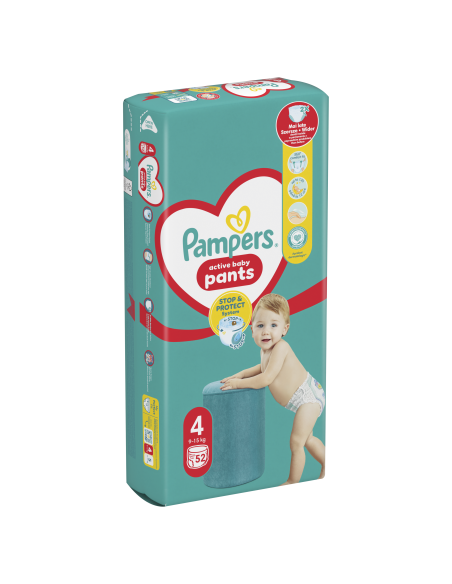 Pampers Pants Püksmähkmed, Suurus 4, 52 Mähet, 9-15 kg