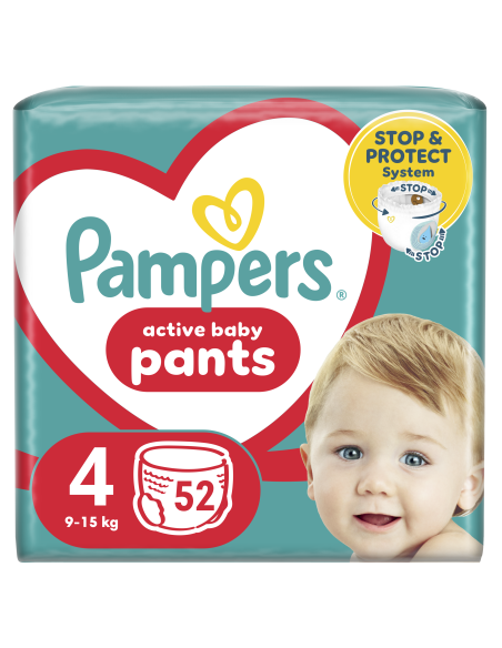 KAST 2 tk! Pampers Pants Püksmähkmed, Suurus 4, 52 Mähet, 9-15 kg