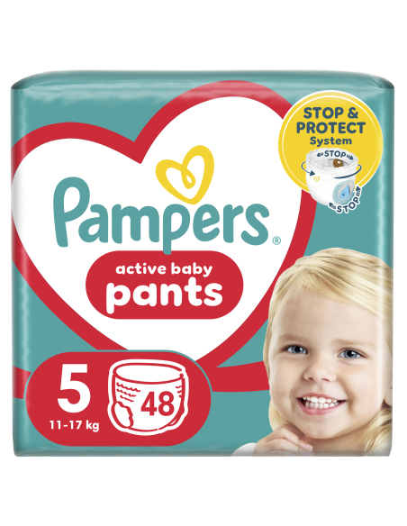 Pampers Pants Püksmähkmed,  Suurus 5, 48 Mähet, 11-17 kg