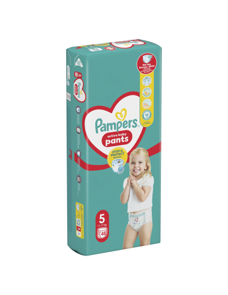 Pampers Pants Püksmähkmed,  Suurus 5, 48 Mähet, 11-17 kg