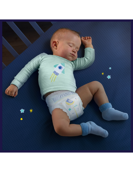 KAST 4 tk! Pampers Night Pants Püksmähkmed, Suurus 5, 22 Mähet, 12-17 kg