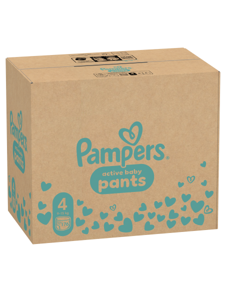 Pampers Pants Mähkmed, Suurus 4, 176 Mähet, 9-15 kg