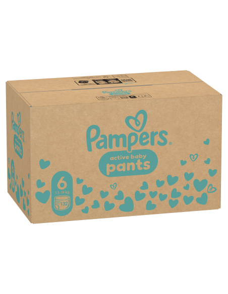 Pampers Pants Mähkmed, Suurus 6, 132 Mähet, 13-19 kg
