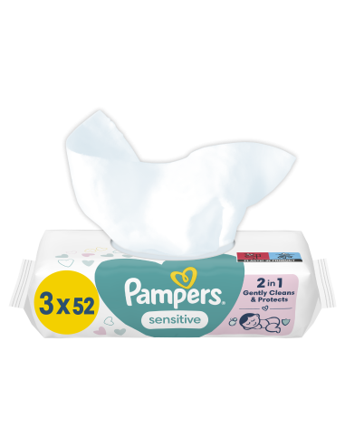 KAST 3 tk! Pampers Sensitive Niisked...