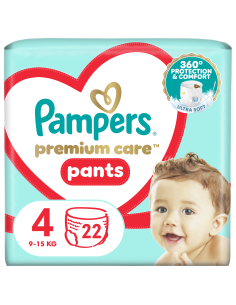 KAST 4 tk! Pampers Premium...