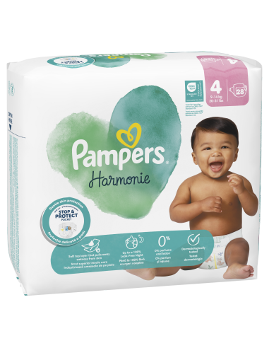 Pampers Harmonie Mähkmed,  Suurus 4, 28 Mähet,...