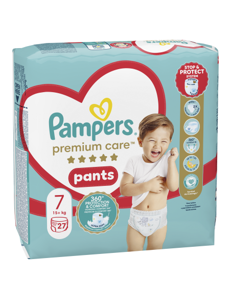 Pampers Premium Care Püksmähkmed, Suurus 7, 27 Mähet, 15+ kg