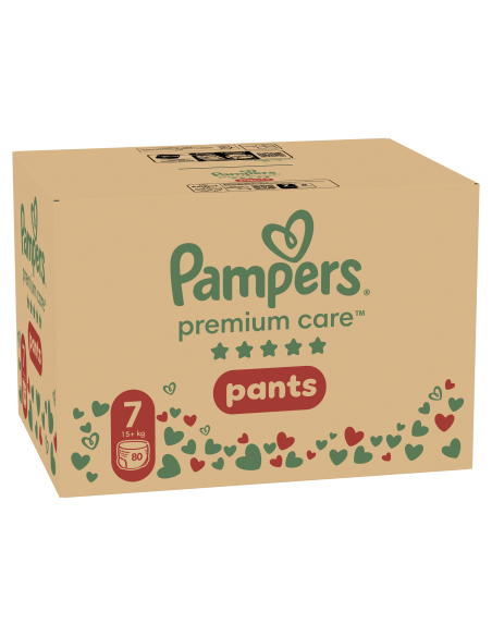 Pampers Premium Care Püksmähkmed, Suurus 7, 80 Mähet, 15+ kg