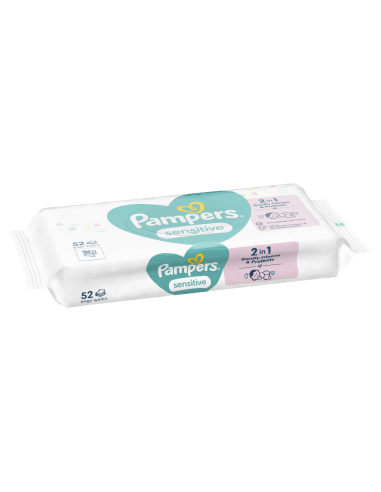 Pampers Sensitive Niisked Beebisalvrätid, 52...