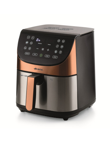 4628 Ariete Airy Fryer Metal/Gold 7L kuumaõhufritüür