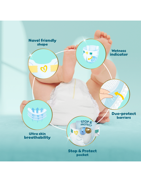 Pampers Premium Care Mähkmed,  Suurus 1 (Mini), 2–5 Kg, 26 Mähet