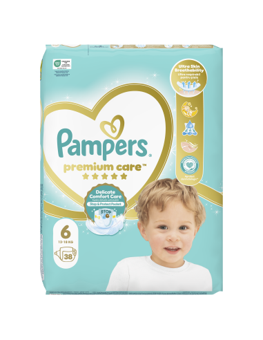 Pampers Premium Care Mähkmed,  Suurus 6, 13-18...