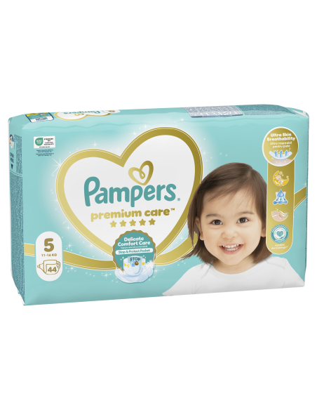 Pampers Premium Care Mähkmed, Suurus 5 (Junior), 11–16 Kg, 44 Mähet