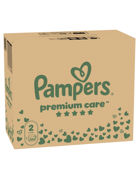 Pampers Premium Care Teipmähkmed, Suurus 2, 224 Mähet, 4-8kg