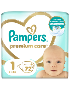 KAST 2 tk! Pampers Premium...