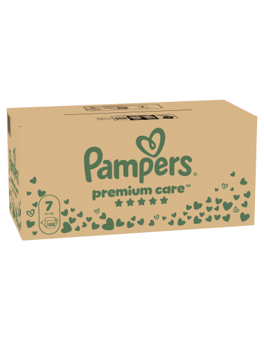 Pampers Premium Care Teipmähkmed, Suurus 7, 108...