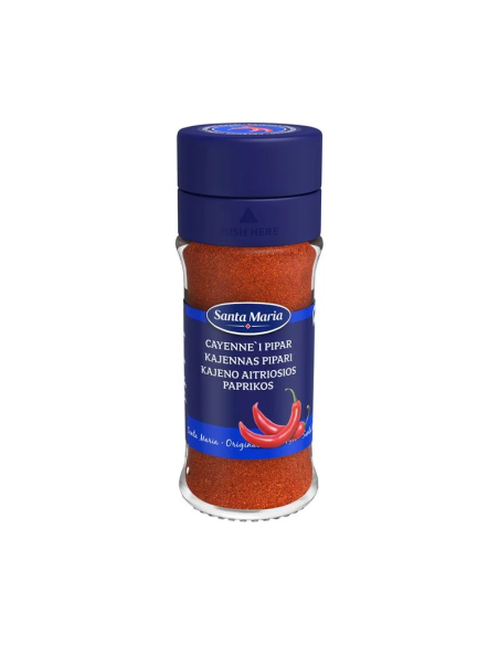 KAST 6tk! SANTA MARIA Cayenne'i pipar, klaaspurk 30g