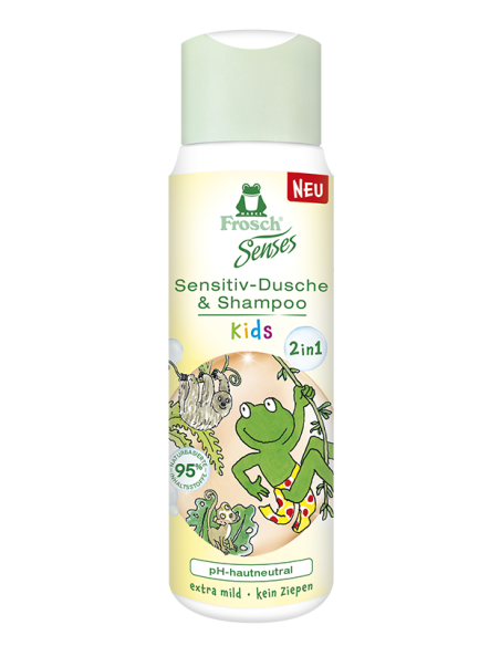KAST 6tk! Frosch dušigeel ja šampoon Senses lastele 300 ml
