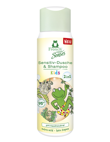 Frosch dušigeel ja šampoon Senses lastele 300 ml