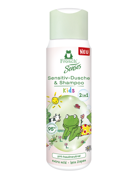 KAST 6tk! Frosch dušigeel ja šampoon Senses lastele 300 ml