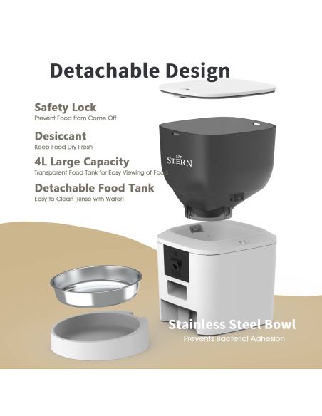 Dr.Stern nutikas lemmikloomasöötja 4L