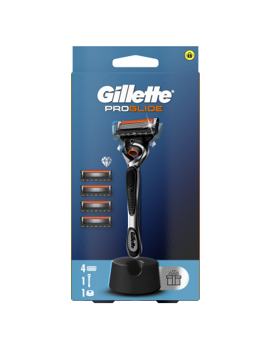 Gillette Fusion5 ProGlide Raseerija Meestele + 4 Vahetustera