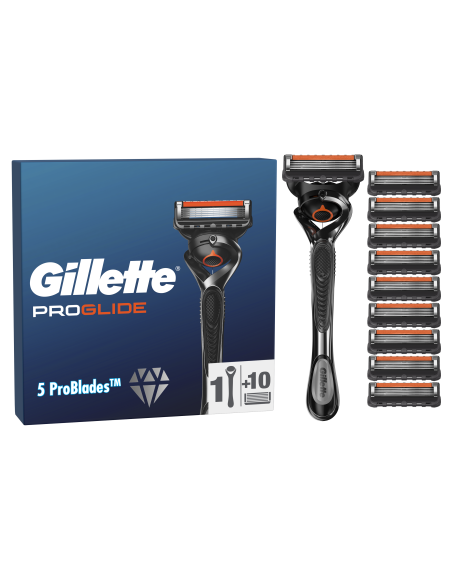 Gillette Proglide Raseerija Meestele + 10 Tera