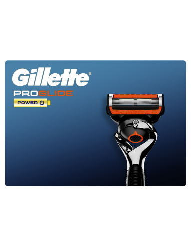 Gillette Proglide Power varuterad meestele 8 tk