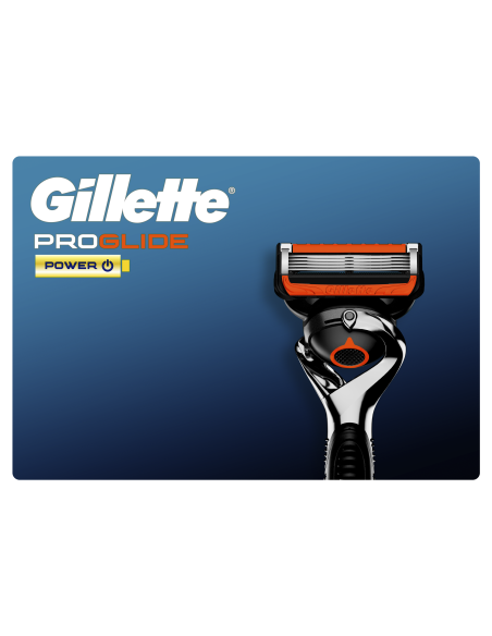 Gillette Proglide Power varuterad meestele 8 tk