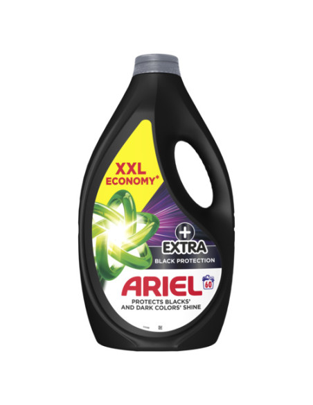 KAST 4 tk! Ariel Black Protection Pesugeel, 60 Pesukorda, 2.7 L
